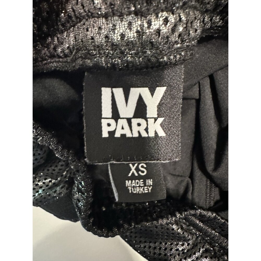 Ivy Park Xs Metallic Mesh Double Layer Basketball… - image 4